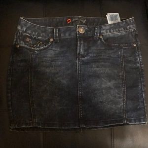G by guess jean skirt
